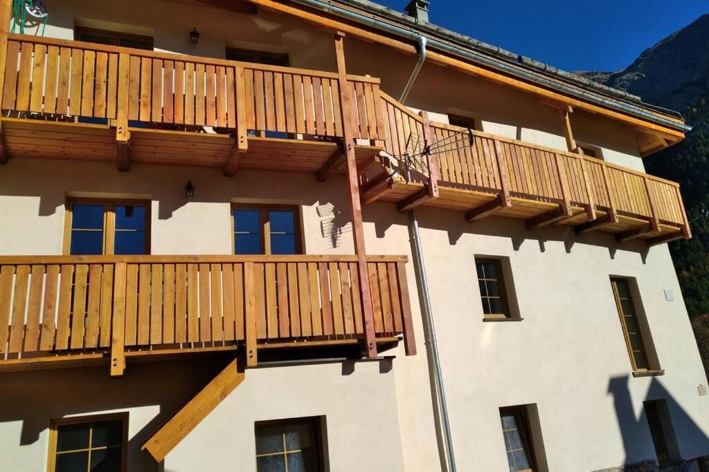 Le Grand PIerron Clarée Valley cosy apartment in mountain, 6p Val-des-Prés Exterior foto